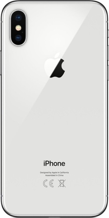 Apple iPhone X 64GB silber