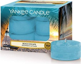 Yankee Candle Beach Escape Teelicht Duftkerze, 12 Stück