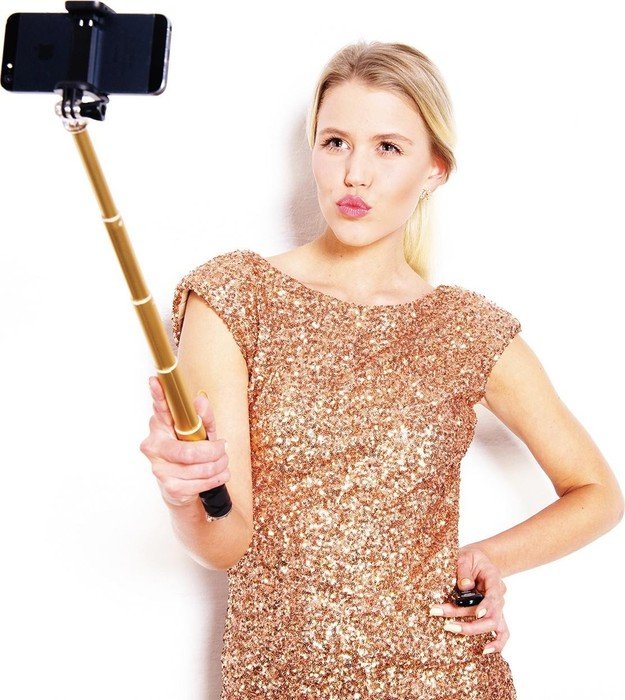 Rollei Selfie Stick 4 Style gold