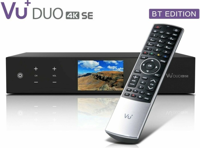 VU+ Duo 4K SE BT, 1x DVB-S2X FBC Twin, 2TB