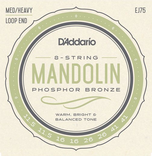 D'Addario Mandolin Phosphor Bronze Medium/Heavy