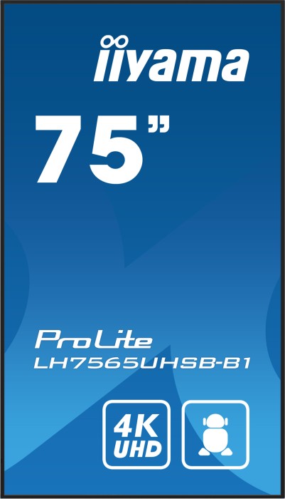 iiyama ProLite LH7565UHSB-B1, 74.5"