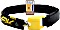 Hiplok Lite zamek łańcuch, klucz czarny/żółty (LT1BY)