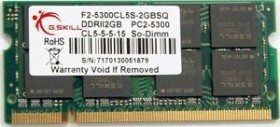 SQ Series SO DIMM 2GB DDR2 667