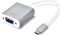 Digitus USB-C na VGA adapter biały (DA-70837)