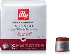 illy Iperespresso Intenso vollmundige Röstung Kaffeekapseln, 18er-Pack (7991ST)