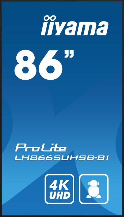 iiyama ProLite LH8665UHSB-B1, 86"