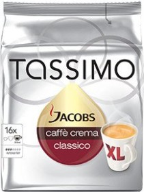 Tassimo T-Disc Jacobs Caffè Crema Classico XL Kaffeekapseln, 80er-Pack (5x 16 Stück)