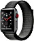 Apple Watch Series 3 (GPS + Cellular) Aluminium 42mm grau mit Sport Loop olivgrün (MQKR2ZD/A)