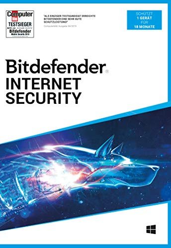 BitDefender Internet Security 2020, 1 użytkownik, 18 miesięcy (niemiecki) (PC)