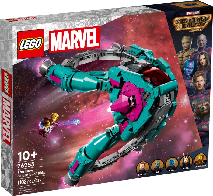 LEGO Marvel Super Heroes 76255 LEGO MARVEL SUPER HEROES Das neue Schiff der Guardians (76255)