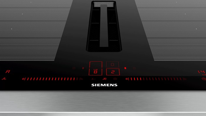 Siemens iQ700 EX875LX57E Induktionskochfeld mit Kochfeldabzug Autark