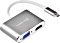 SilverStone EP16 USB-C VGA-HDMI Multiport-Adaptery (SST-EP16C / 40186)