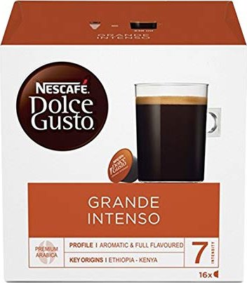 Nestlé Nescafe Dolce Gusto Caffe Grande Intenso kapsułki z kawą, sztuk 16