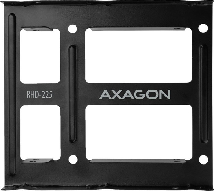 AXAGON 3.5" na 2x 2.5" ramka do zabudowy, czarny