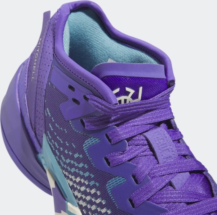 adidas D.O.N. Issue #4 purple rush/off white/clear aqua