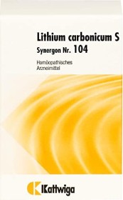 Synergon Nr. 104 Lithium carbonicum S Tabletten, 200 Stück