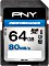 PNY Performance R80/W20 SDXC 64GB, UHS-I U1, Class 10 (SD64GPER80-EF)