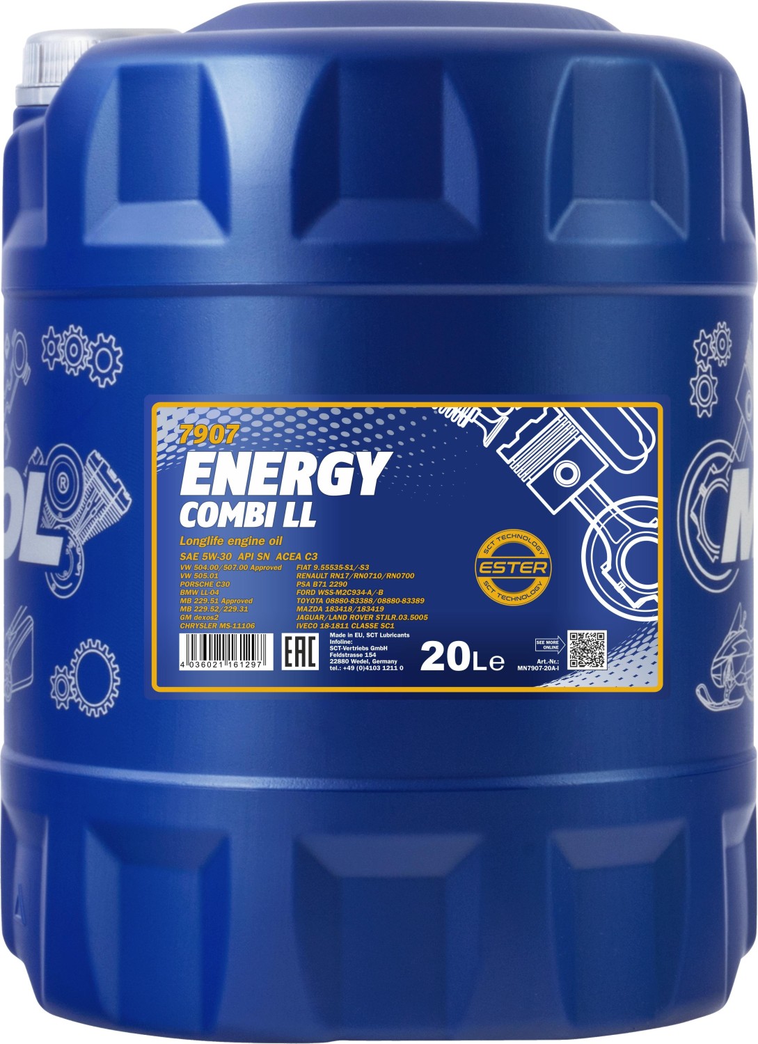 Mannol Energy Combi LL 5W-30 20l ab € 87,38 (2024