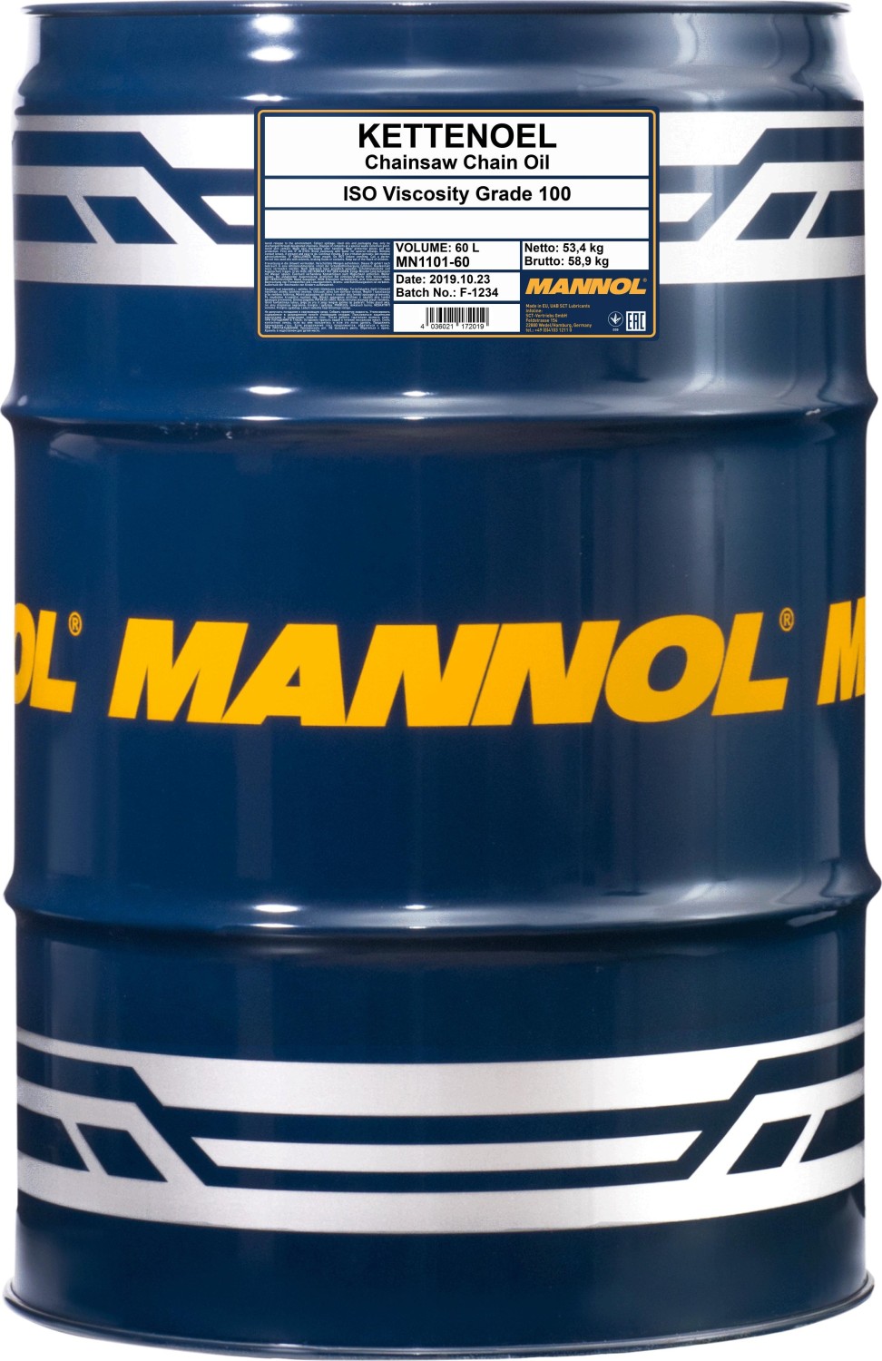 Motorsäge Kettensäge Öl Kettenöl MANNOL MN1101-1 4 X 1 Liter bei , 18,49 €