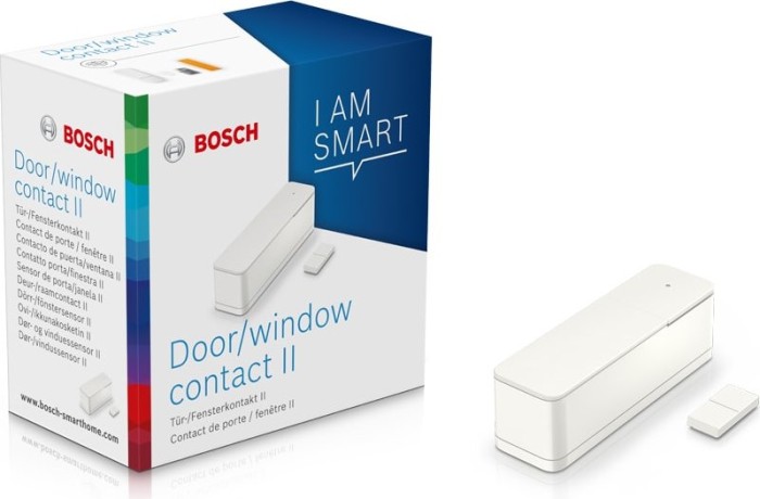 Bosch Smart Home Tür-/Fensterkontakt II, Schließ-/Öffnungssensor