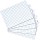 Herlitz Karteikarten biały A7 w kratę, 100 arkuszy (10621431)