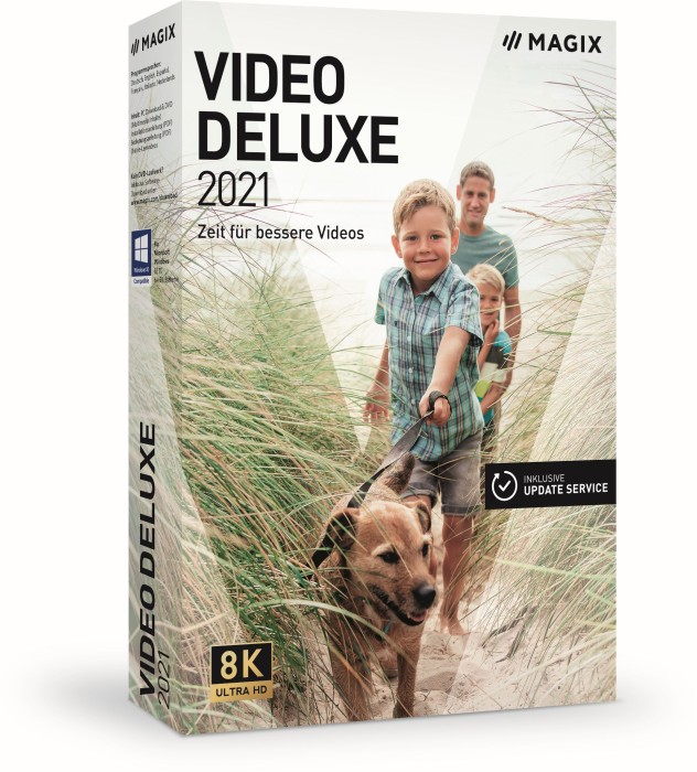 Magix Video DeLuxe 2021 (niemiecki) (PC)