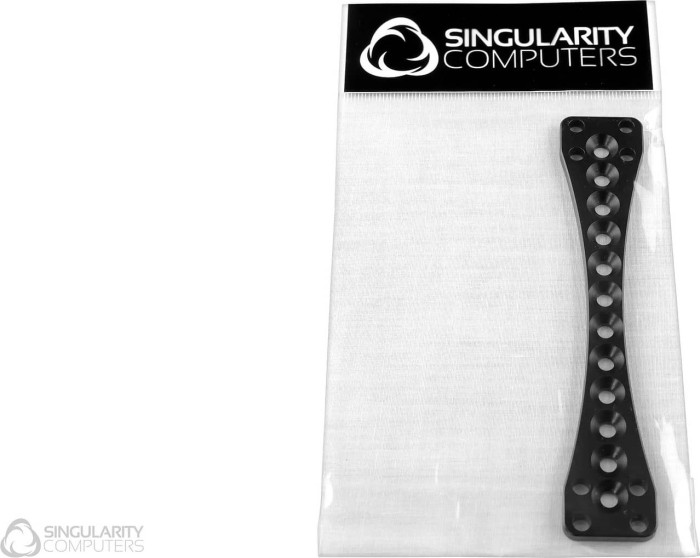 Singularity Computers uniwersalny Back Plate 120/140mm, czarny, płyta montażowa