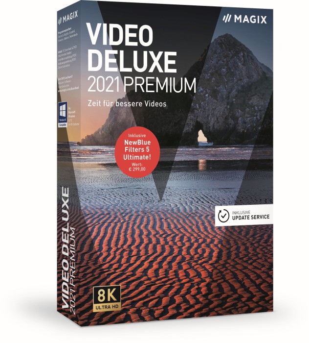 Magix Video DeLuxe 2021 Premium (niemiecki) (PC)