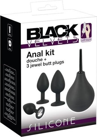 You2Toys Black Velvets Anal Kit zestaw
