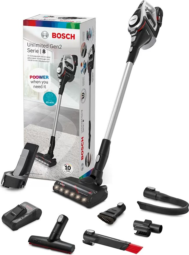 Bosch Serie € (2024) | Preisvergleich Österreich 477,83 BSS82SIL1 Gen2 ab 8 Unlimited Akku-Handstaubsauger Geizhals