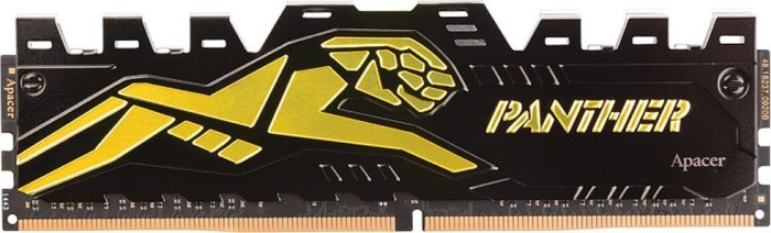 Apacer Panther złoty DIMM 8GB, DDR4-3200, CL16-20-20-38