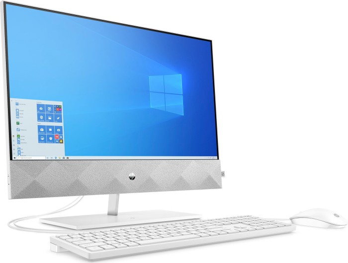 HP All-in-One 24-k0019ng Snowflake White, Ryzen 7 4800H, 16GB RAM, 512GB SSD, 1TB HDD