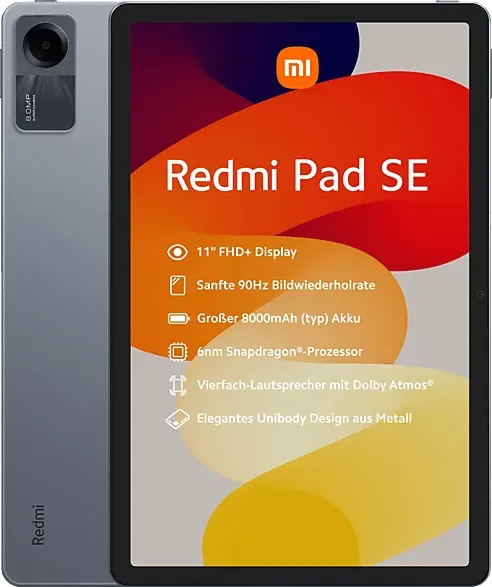 49235 Xiaomi Redmi Pad SE 128 GB 27,9 cm (11) Qualcomm Snapdragon 4