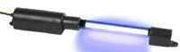 Neonröhre Sound Sensitive niebieski, 43cm