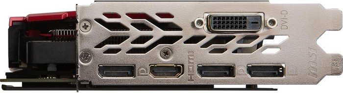 MSI GeForce GTX 1060 Gaming X 6G, 6GB GDDR5, DVI, HDMI, 3x DP