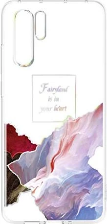 Cover Trasparente Huawei P30 - Clear Case Con Fantasia "Vernal Fairyland", Sottile E Su Misura - 2