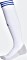 adidas AdiSock 18 football socks white/bold blue (CF3581)