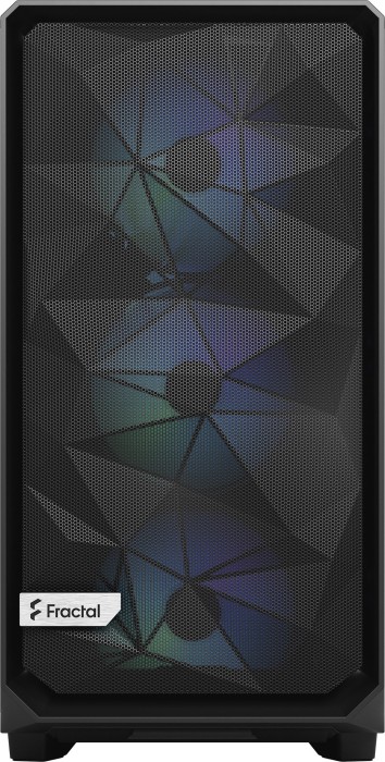 Fractal Design Meshify 2 RGB Black TG Light Tint, szklane okno