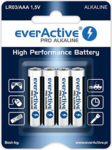 everActive Pro Alkaline Micro AAA, sztuk 4