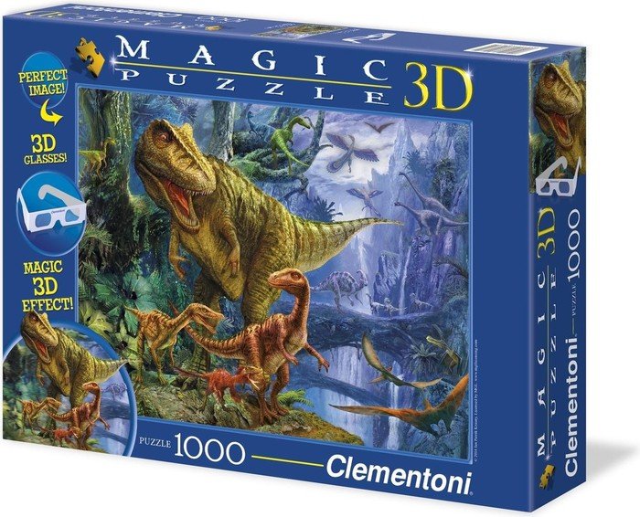 Clementoni Magic Puzzle 3D Dinosaur (39261) | Price Comparison Skinflint