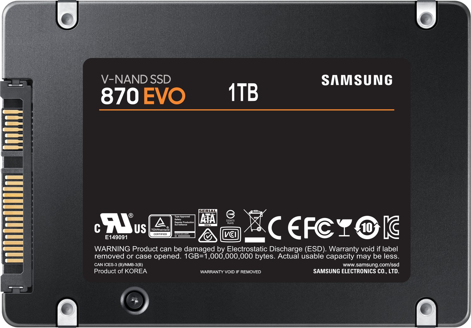 Samsung SSD 870 EVO 1TB ab € 54,90 (2023) | Preisvergleich 