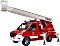 Bruder Profi-Serie MB Sprinter Feuerwehr mit Drehleiter, Pumpe und Light & Sound Modul (02673)
