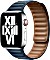 Apple Lederarmband mit Endstück S/M für Apple Watch 40mm baltischblau (MY982ZM/A)