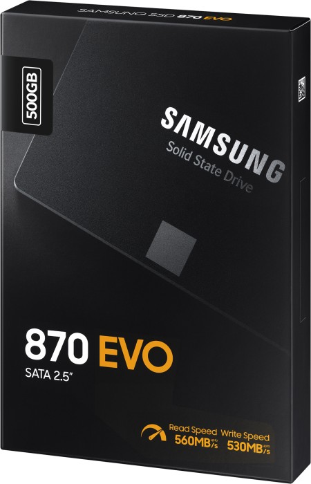 Samsung SSD 870 EVO 500GB, SATA