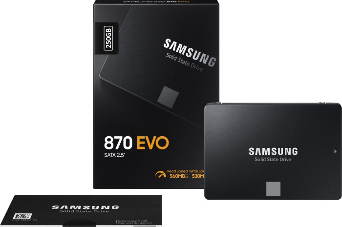 Samsung SSD 870 EVO 250GB, SATA