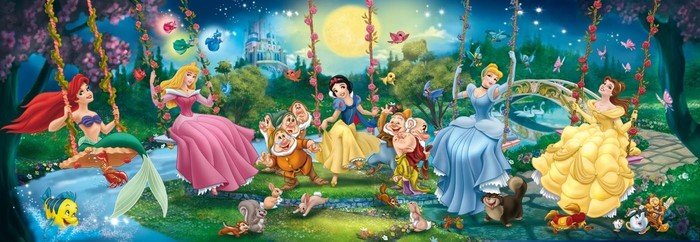 opening Afgeschaft nachtmerrie Clementoni Panorama Puzzle Disney Princess (39135) | Price Comparison  Skinflint UK