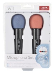 Speedlink Mikrofon-Set schwarz (Wii)