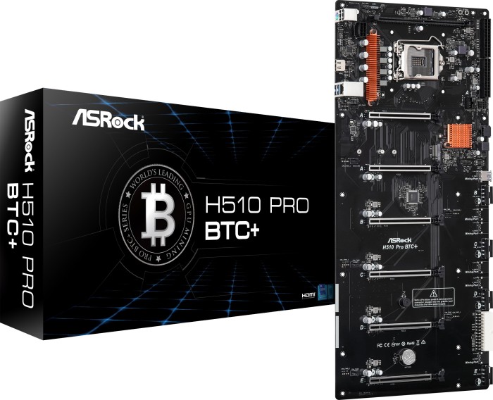 ASRock H510 Pro BTC+