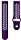 Hama Ersatzarmband Sport für Fitbit Versa 2 grau/violett (86228)